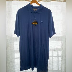 Loudmouth Men's Classic Blue Polo Shirt